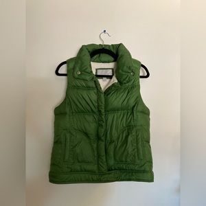 Old Navy green vest